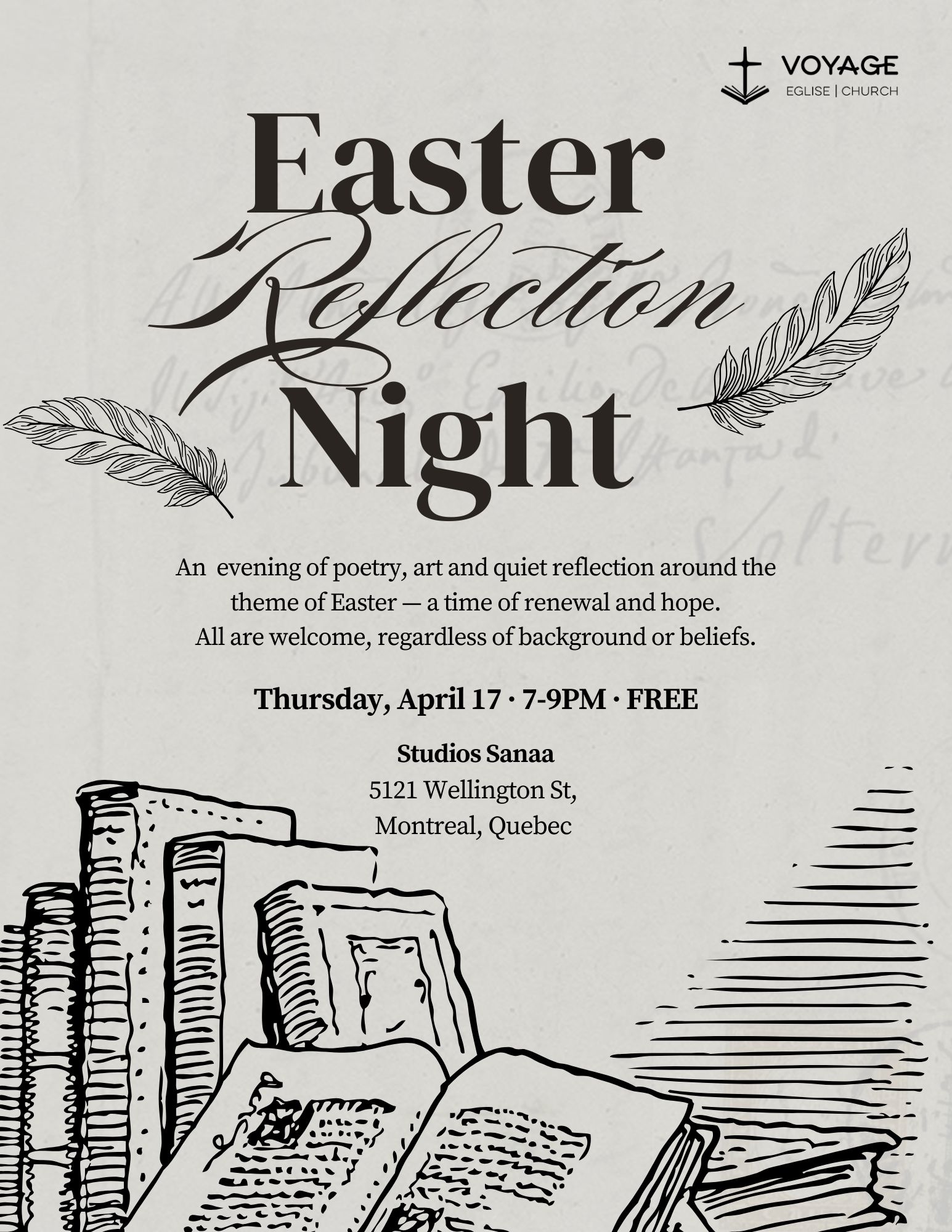 Easter Reflection Poster