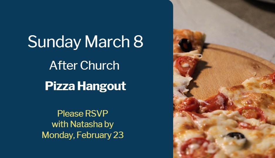 After Church Pizza Hangout